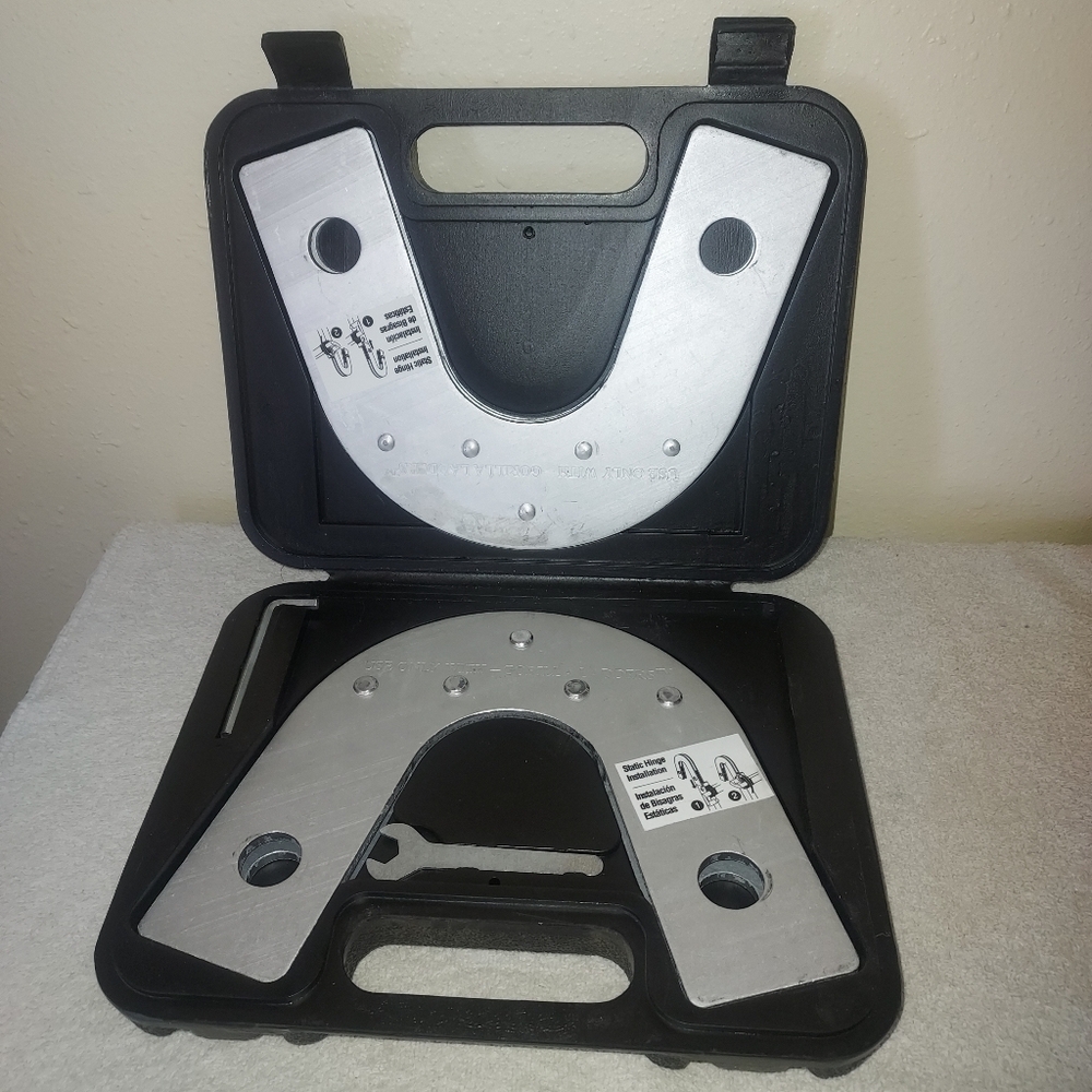 Gorilla Ladder 4 In 1 Aluminum Static Safety Hinge Kit, Scaffold Adapter W Case